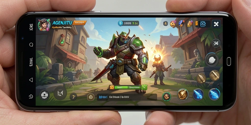 Screenshot aplikasi AGENJITU saat digunakan untuk pengaturan tugas harian.