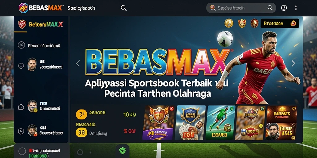 Tampilan gameplay taruhan olahraga yang menarik di BEBASMAX.