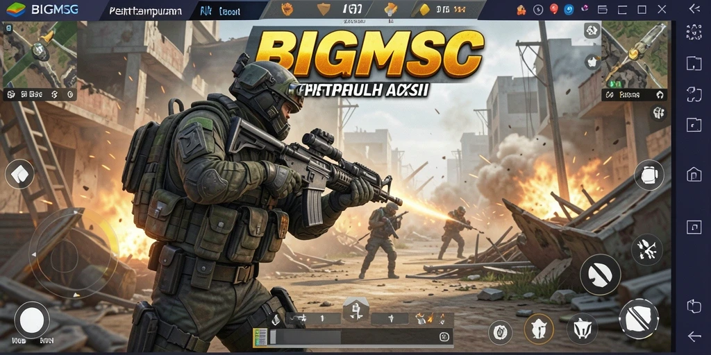 Tampilan gameplay seru dan menegangkan dari BIGMSG.