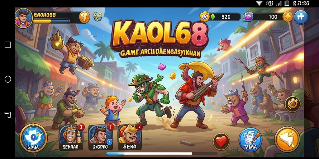 Tampilan gameplay menarik dari KAOL68 yang penuh tantangan.