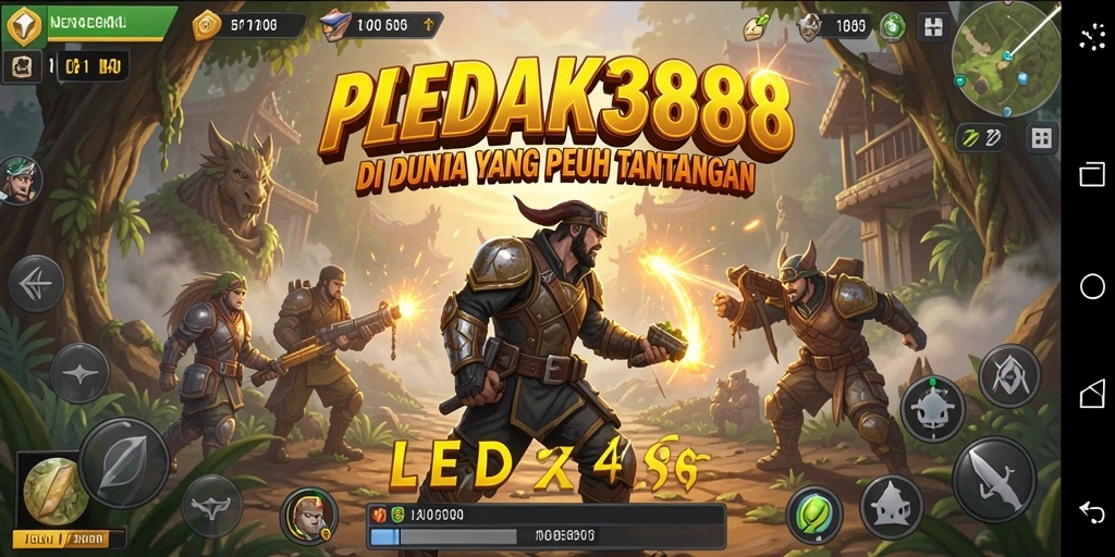 Tangkapan layar LEDAK388 menampilkan petualangan seru dalam tingkat eksplorasi yang luas.