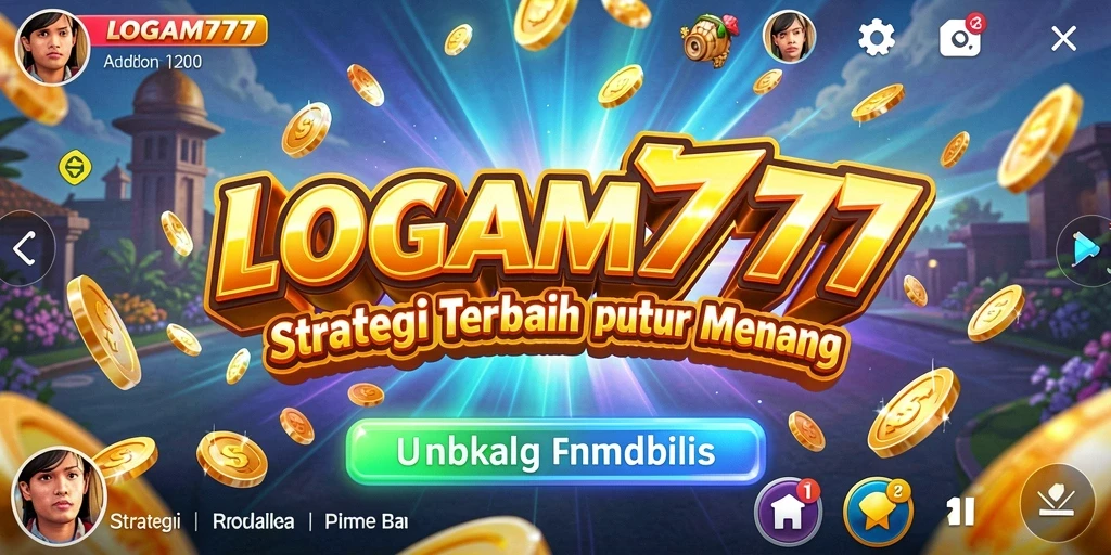 Tangkapan layar utama LOGAM777 menampilkan pertempuran strategi yang intens.