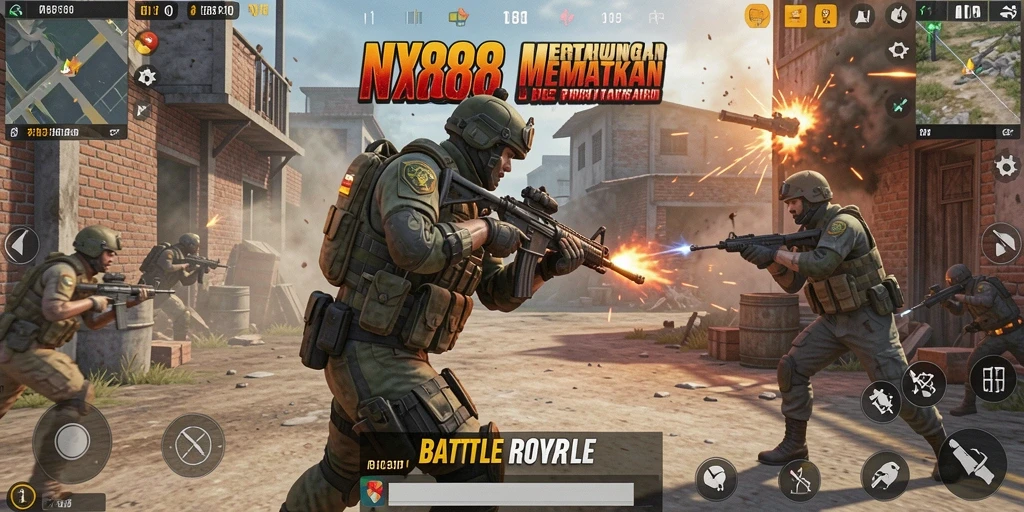 Gameplay seru NX888 yang memikat dengan pertarungan intens.
