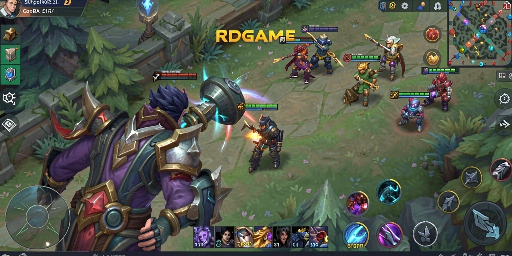 Tampilan gameplay RPGAME yang seru dan menegangkan.
