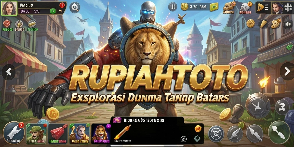 Tampilan gameplay RUPIAHTOTO yang menarik dalam dunia Open World.